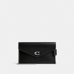 Coach Essential Clutch シルバー 黒 | COH865355
