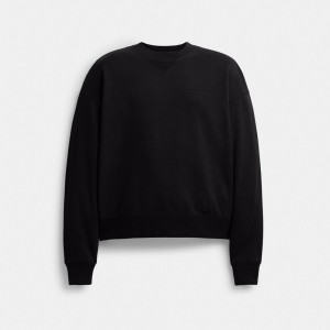 Coach Essential Crewneck 黒 | COH865955
