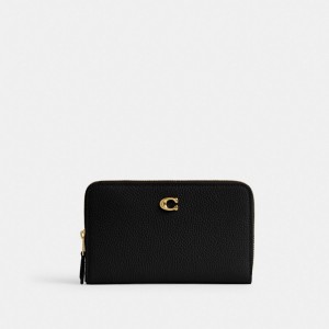 Coach Essential Medium Zip Around Wallet 黒 | COH865509