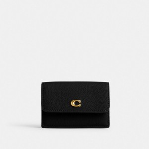 Coach Essential Mini Trifold Wallet 黒 | COH865556