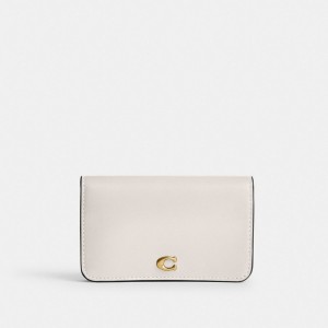 Coach Essential Slim Card Case 白 | COH865539