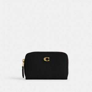Coach Essential Small Zip Around Card Case 黒 | COH865554
