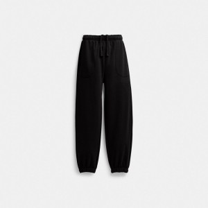 Coach Essential Solid Joggers 黒 | COH866941