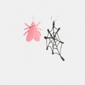 Coach Fly Web Mismatch Earrings シルバー カラー | COH866124