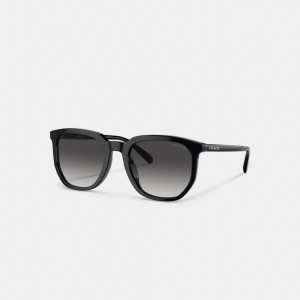 Coach Geometric Square Sunglasses 黒 | COH867071
