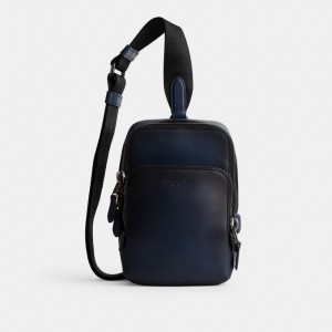 Coach Gotham Sling Pack 13 深い青 | COH866496