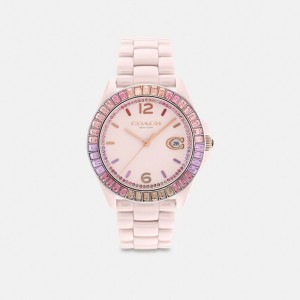 Coach Greyson Watch, 36 Mm ピンク | COH866262