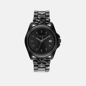 Coach Greyson Watch, 36 Mm 黒 | COH866266