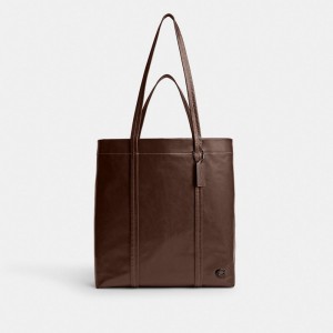Coach Hall Tote Bag 33 チョコレート | COH865003
