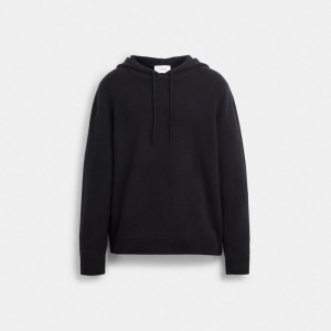 Coach Hooded Sweater 黒 | COH866888