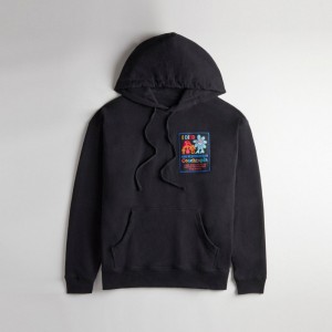 Coach Hoodie: Coachtopia Graphic Label 黒 | COH865963