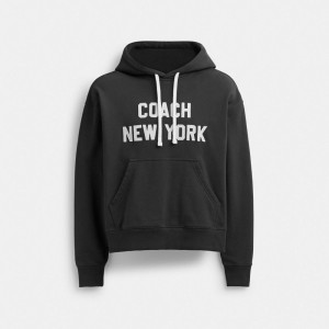 Coach Hoodie Sweatshirt 黒 | COH866905