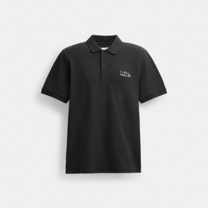 Coach Horse And Carriage Classic Polo 黒 | COH866901