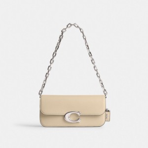 Coach Idol Bag 23 シルバー 白 | COH864809