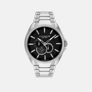 Coach Jackson Automatic Watch, 45 Mm グレー | COH866990