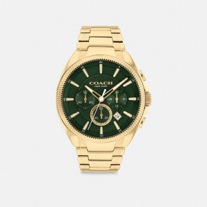Coach Jackson Watch, 45 Mm ゴールド | COH866988
