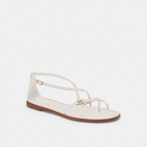 Coach Jenni Sandal 白 | COH865876