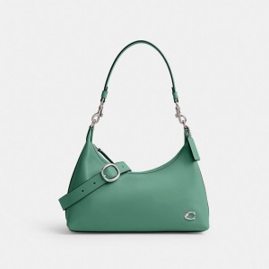 Coach Juliet Shoulder Bag シルバー ターコイズ | COH864764