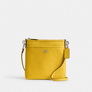 Coach Kitt Messenger Crossbody Bag シルバー | COH865197