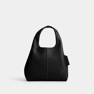 Coach Lana Shoulder Bag 23 青 グレー 黒 | COH865188