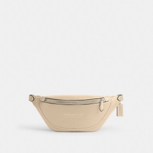 Coach League Belt Bag 白 | COH866685