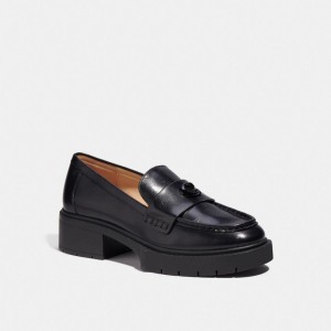 Coach Leah Loafer 黒 | COH865798