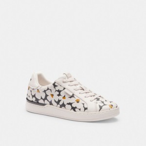 Coach Lowline Low Top Sneaker With Floral Print カラー | COH865834