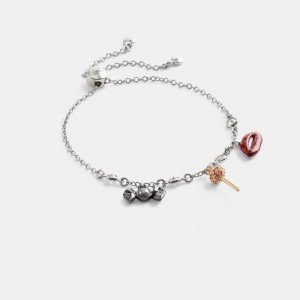 Coach Mini Candy Slider Bracelet シルバー カラー | COH866117