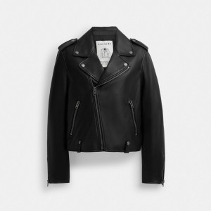 Coach Moto Jacket 黒 | COH865937