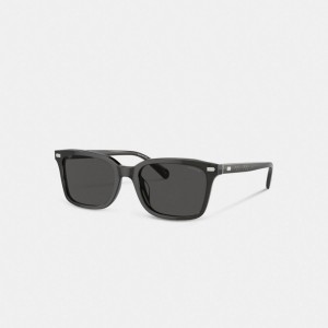 Coach Narrow Square Sunglasses 暗グレー | COH867067