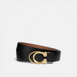 Coach Outline C Buckle Cut To Size Belt, 38 Mm 黒 | COH866999