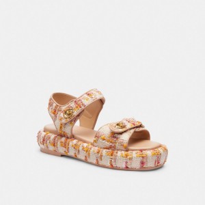 Coach Peyton Sandal ベージュ | COH865896