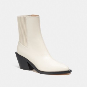 Coach Prestyn Bootie 白 | COH865909