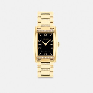 Coach Reese Watch, 24 Mm X 35 Mm ゴールド | COH866239