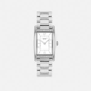 Coach Reese Watch, 24 Mm X 35 Mm グレー | COH866264