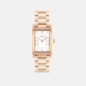 Coach Reese Watch, 24 Mm X 35 Mm ピンク ゴールド | COH866240