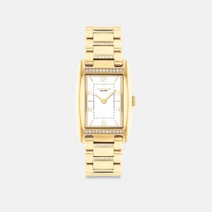 Coach Reese Watch, 35 Mm X 24 Mm ゴールド | COH866307