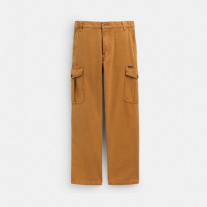 Coach Regenerative Cotton Pants ブラウン | COH866951