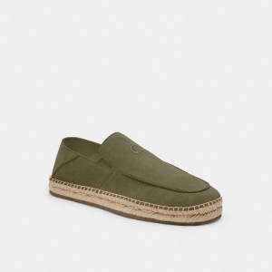Coach Reilly Espadrille オリーブ | COH866822