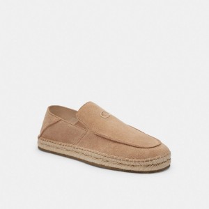 Coach Reilly Espadrille グレー ブラウン | COH866827