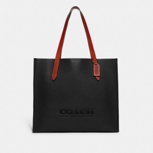 Coach Relay Tote Bag 黒 | COH866523