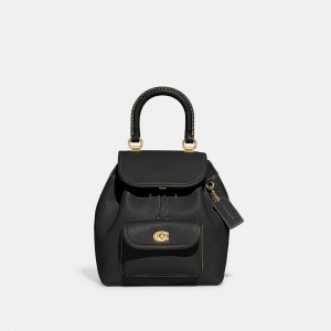 Coach Riya Backpack 21 黒 | COH865476