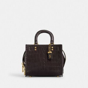 Coach Rogue 20 In Alligator ボルドー | COH865172