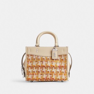 Coach Rogue Bag 25 In Tweed シルバー カラー | COH865177
