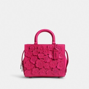 Coach Rogue Bag 25 With Tea Rose シルバー | COH865180