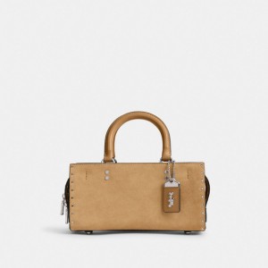 Coach Rogue Bag 26 With Rivets シルバー | COH865183