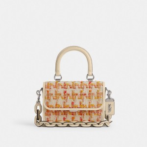 Coach Rogue Top Handle Bag In Tweed シルバー カラー | COH865169