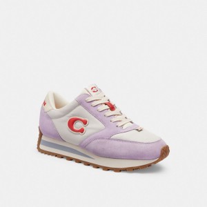 Coach Runner Sneaker 紫 カラー | COH865821