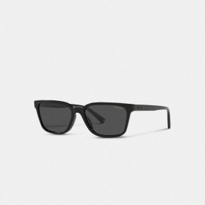 Coach Signature Workmark Square Sunglasses 黒 | COH866340