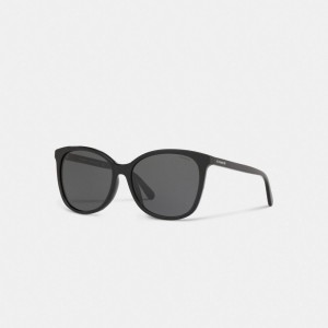 Coach Signature Workmark Square Sunglasses 黒 | COH866370